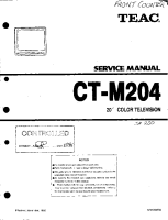 Teac CT-M204-Service-Manual 